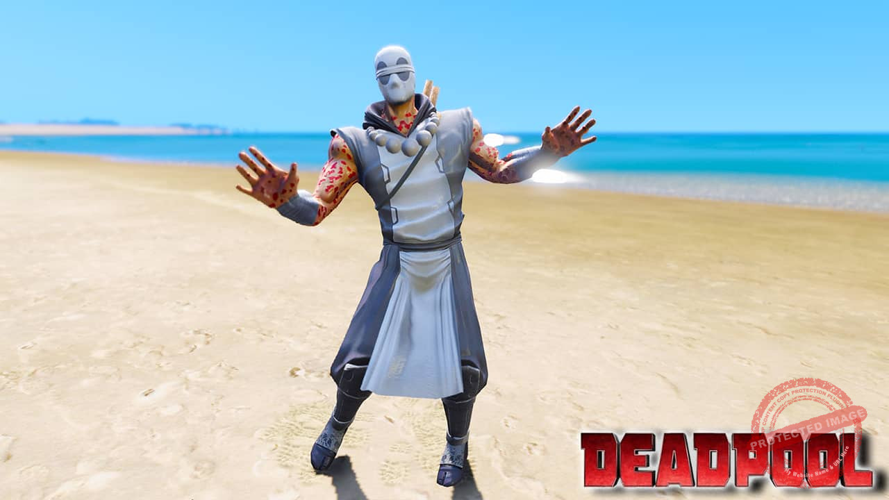 GTA 5 Mods Deadpool Zen Blindfold