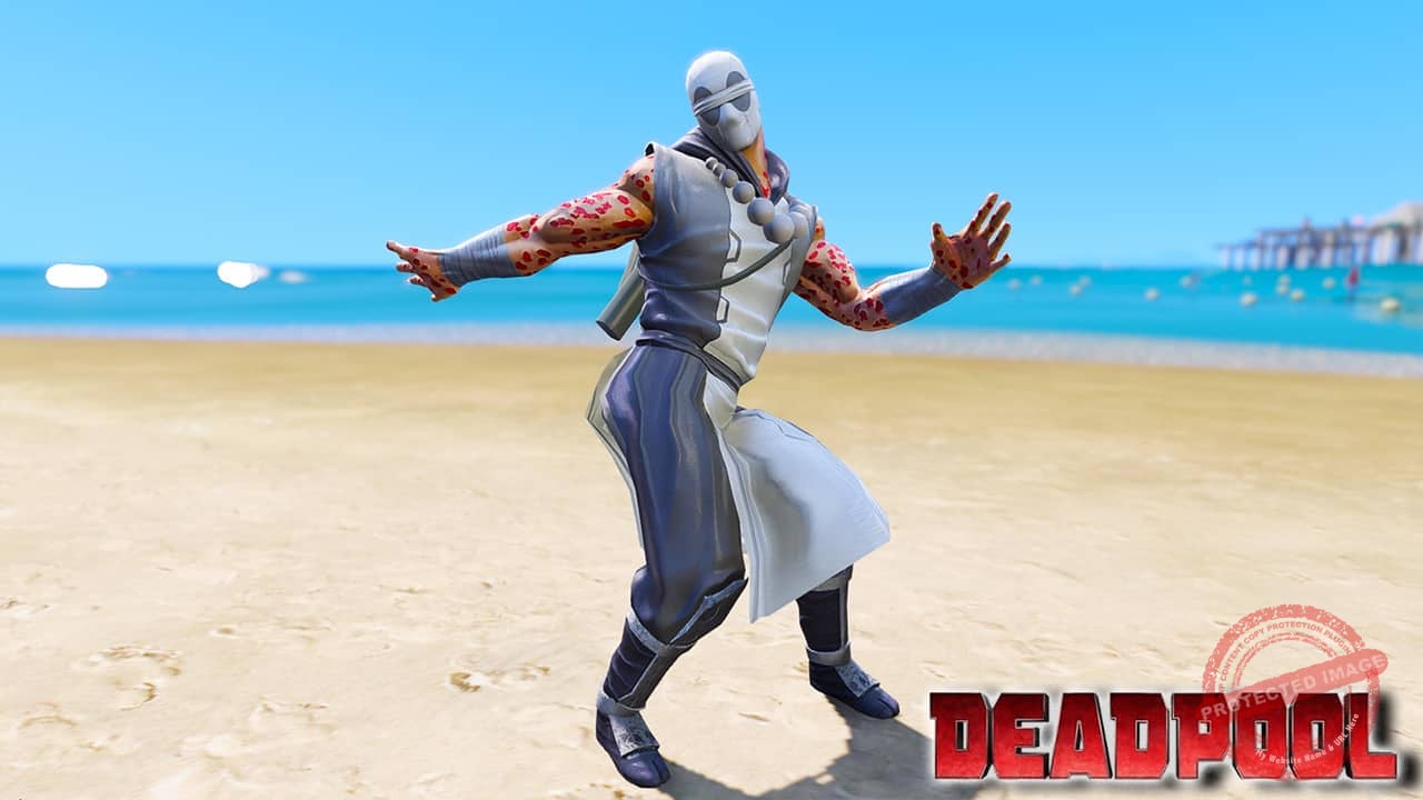 GTA 5 Mods Deadpool Zen Blindfold