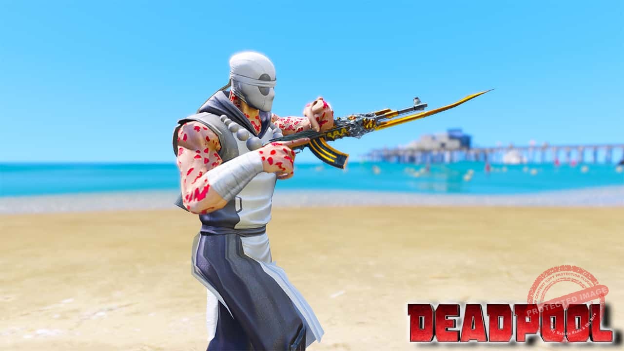GTA 5 Mods Deadpool Zen Blindfold