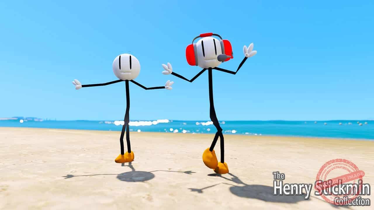 GTA 5 Mods Henry Stickmin & Charles Calvin