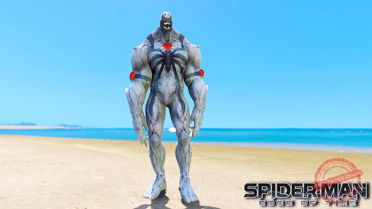 GTA 5 Mods AntiVenom Massive in Spider Man Edge of Time