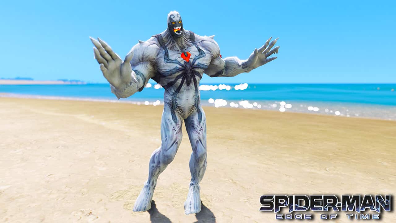 GTA 5 Mods AntiVenom Massive in Spider Man Edge of Time