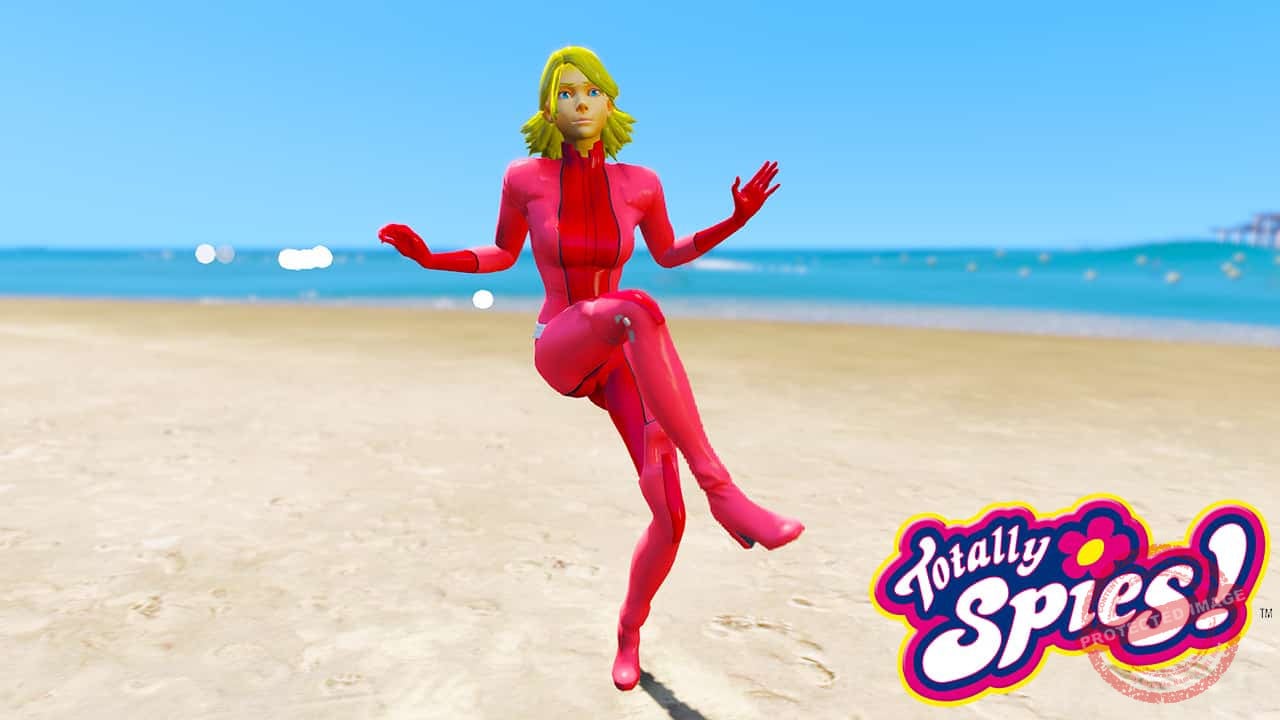 GTA 5 Mods Totally Spies Clover