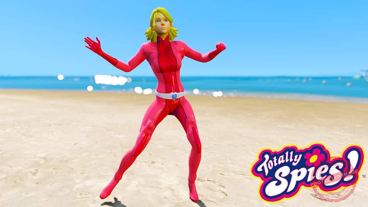 GTA 5 Mods Totally Spies Clover