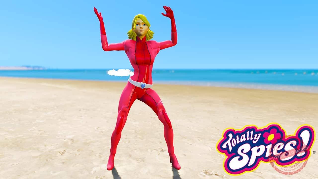 GTA 5 Mods Totally Spies Clover