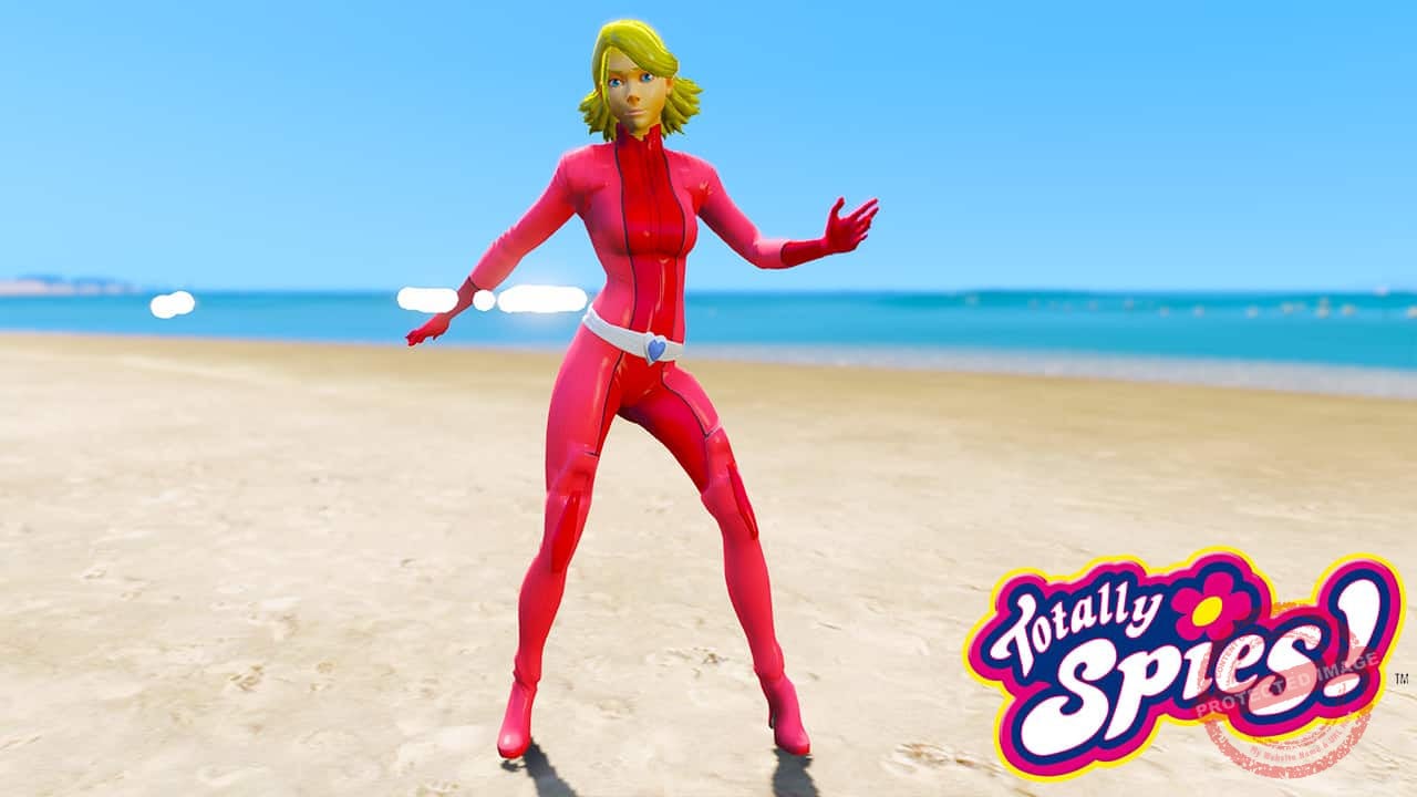 GTA 5 Mods Totally Spies Clover