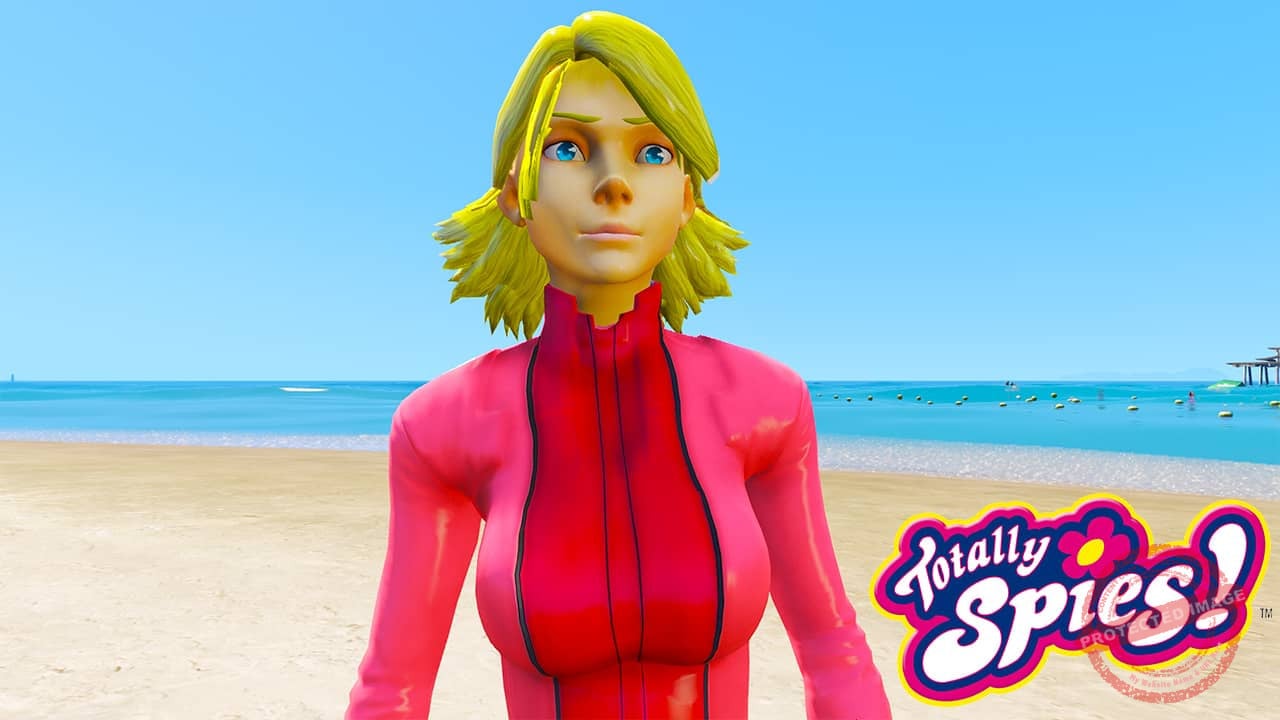 GTA 5 Mods Totally Spies Clover
