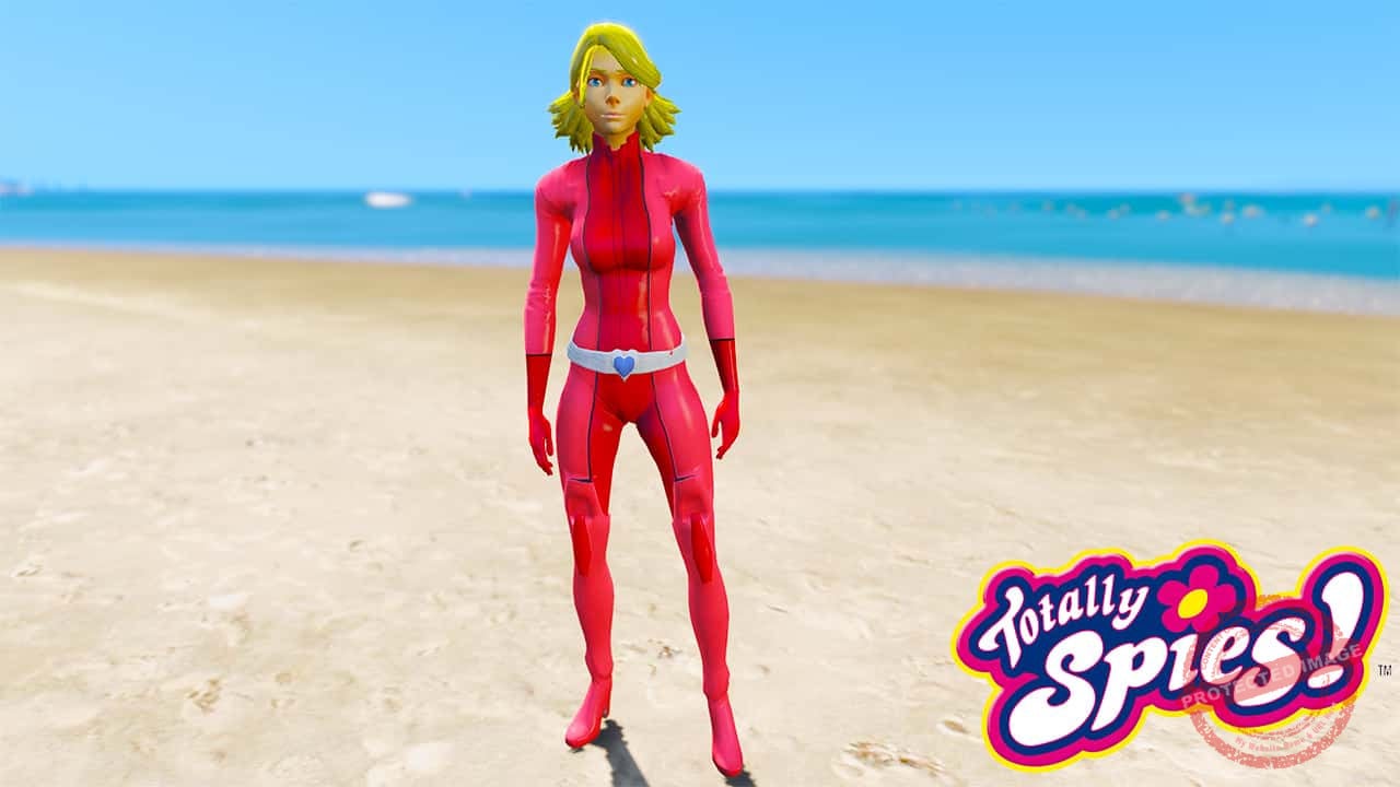 GTA 5 Mods Totally Spies Clover