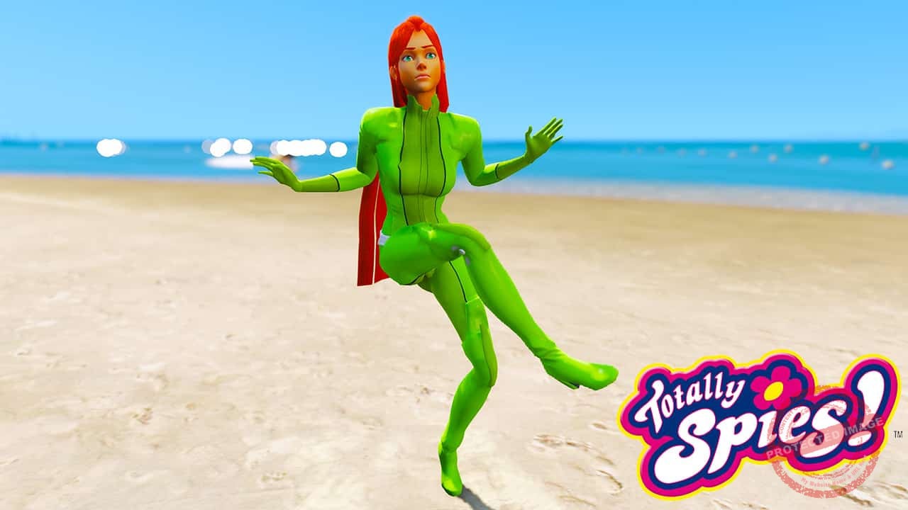 GTA 5 Mods Totally Spies Sam