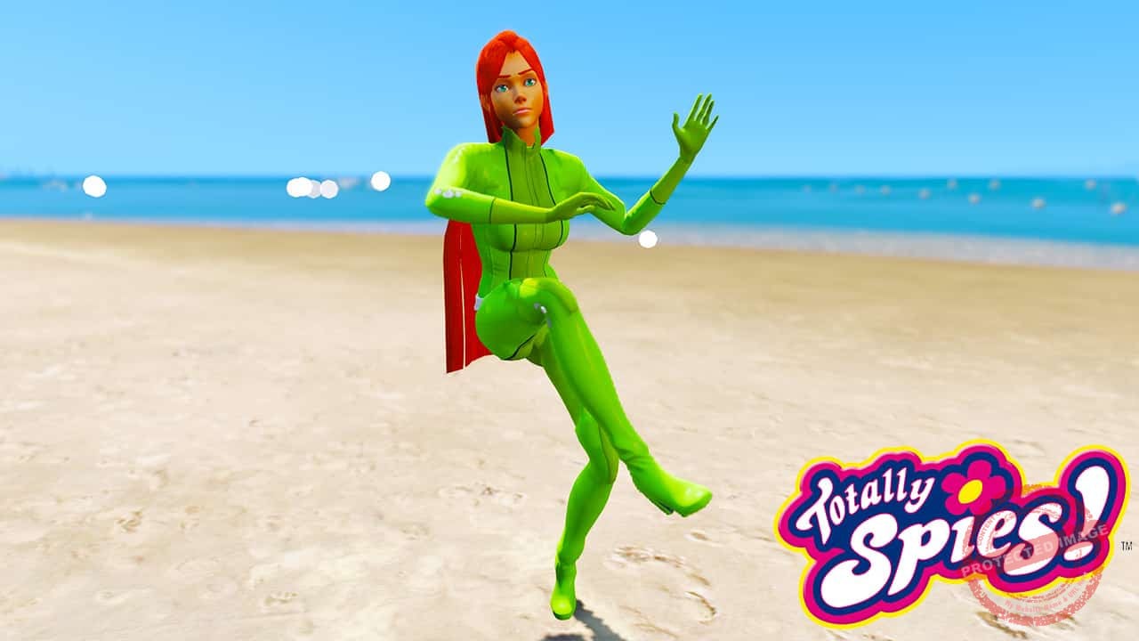 GTA 5 Mods Totally Spies Sam