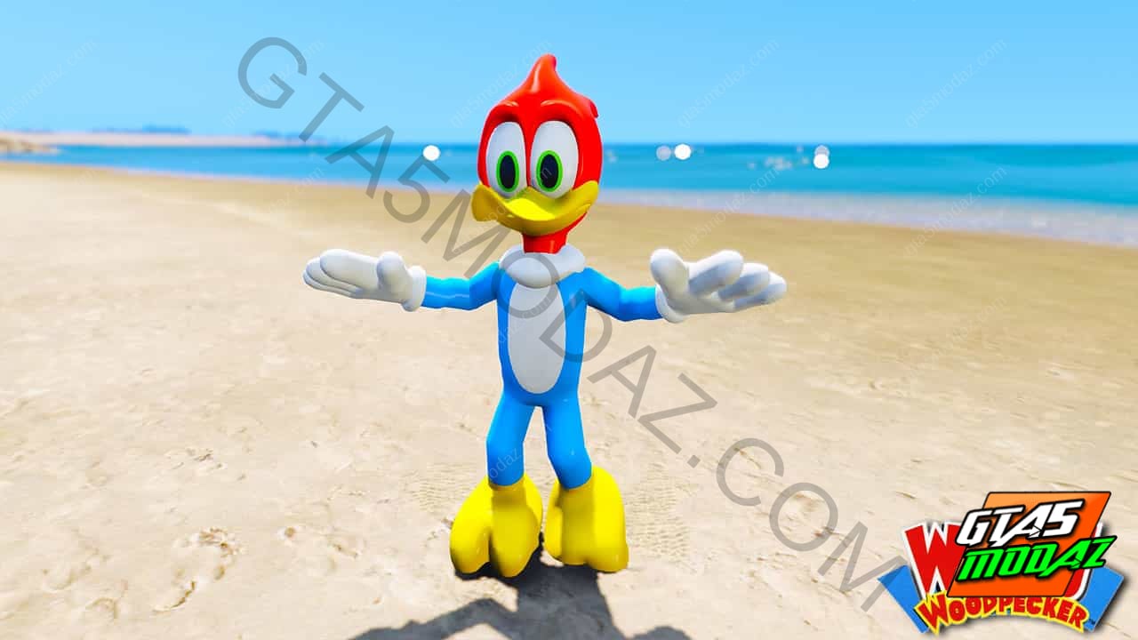 GTA 5 Mods Woody Woodpecker