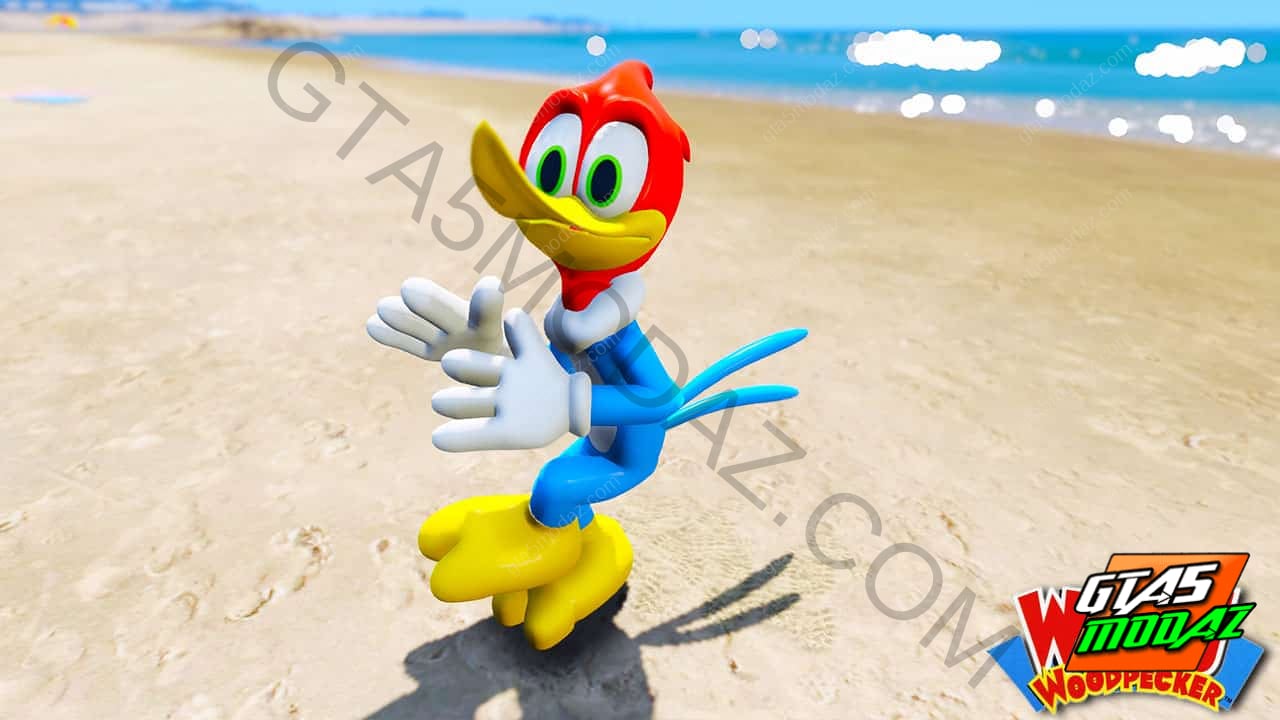 GTA 5 Mods Woody Woodpecker