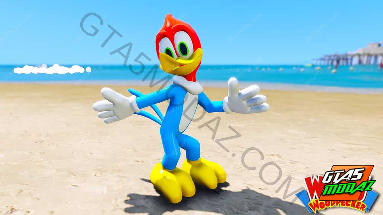 GTA 5 Mods Woody Woodpecker