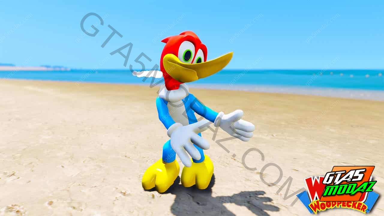 GTA 5 Mods Woody Woodpecker