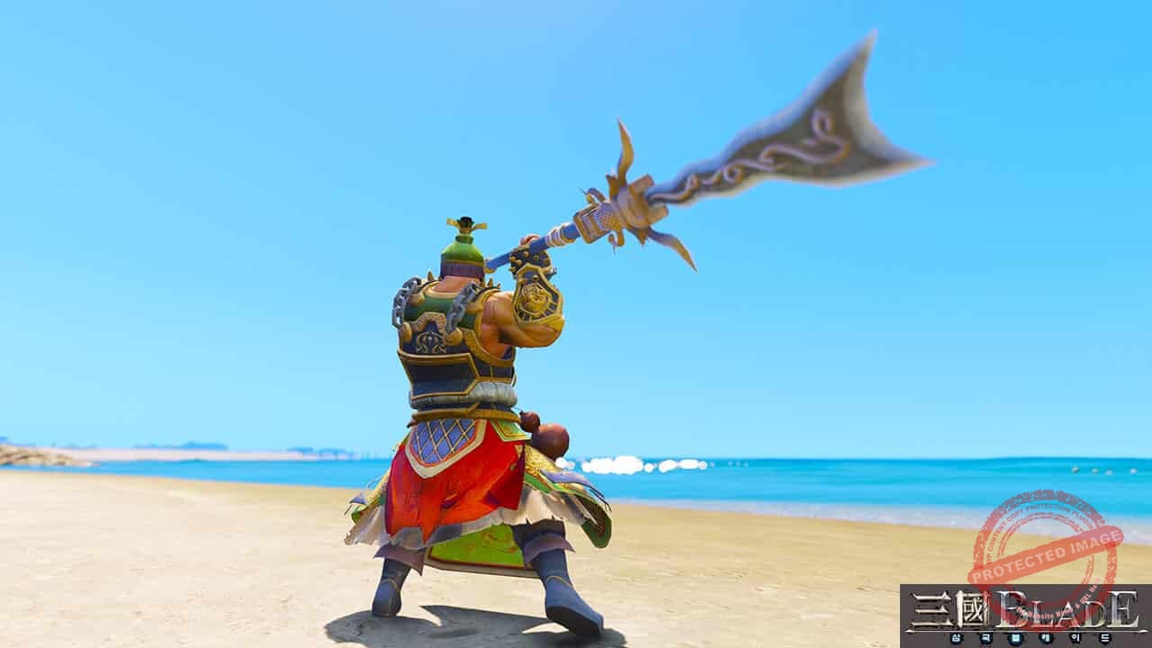 GTA 5 Mods Zhang Fei in Three Kingdoms Blade