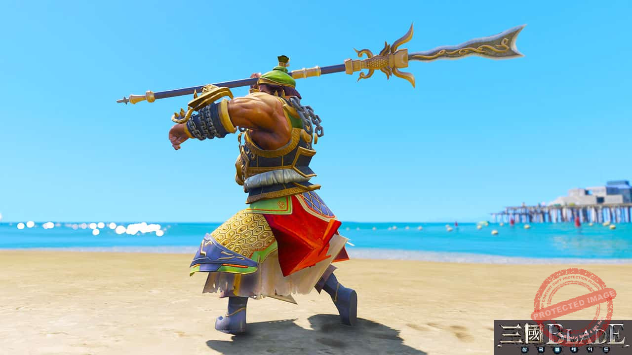GTA 5 Mods Zhang Fei in Three Kingdoms Blade
