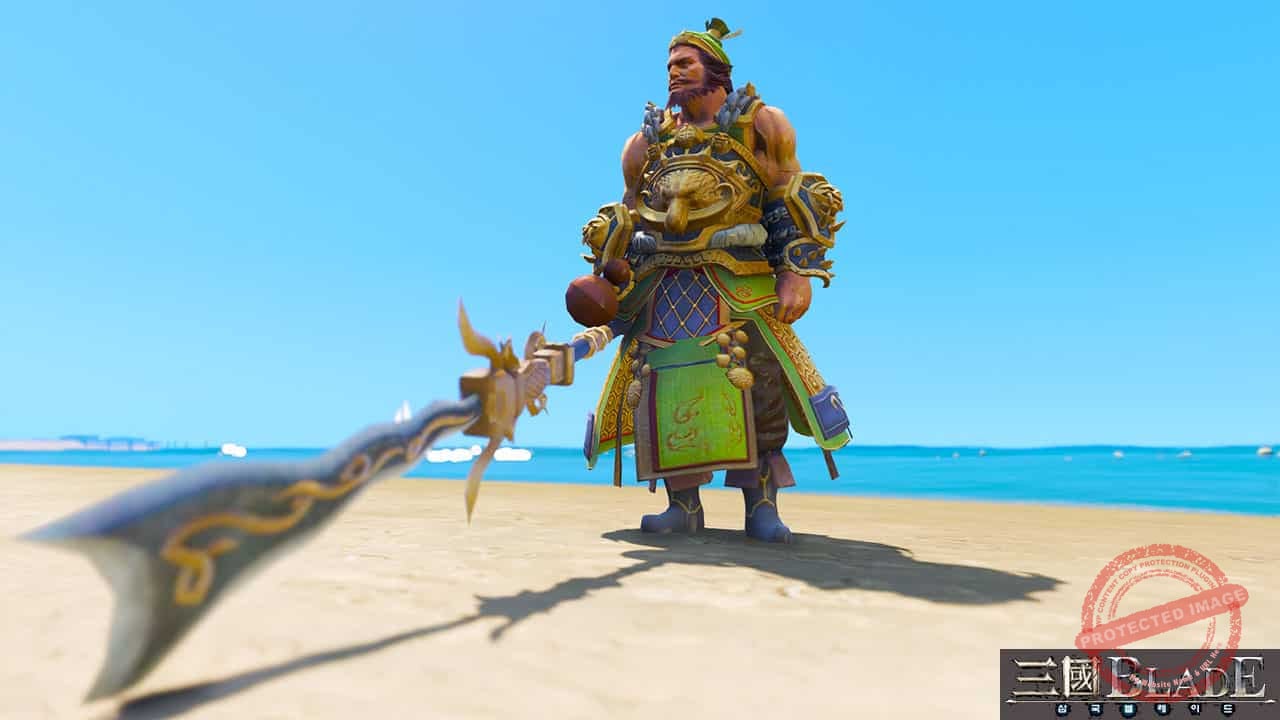 GTA 5 Mods Zhang Fei in Three Kingdoms Blade