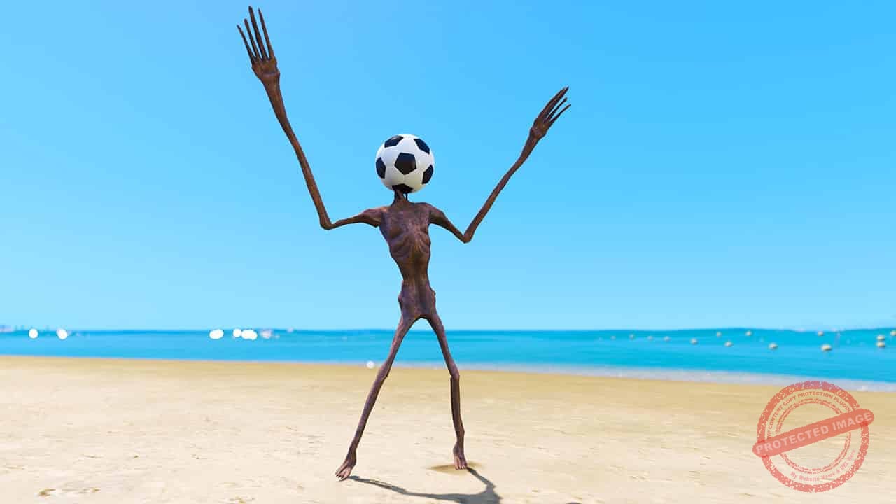 GTA 5 Mods Soccer Ball Siren Head