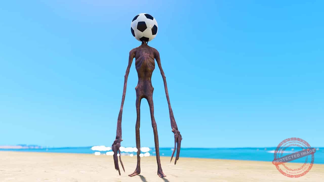 GTA 5 Mods Soccer Ball Siren Head