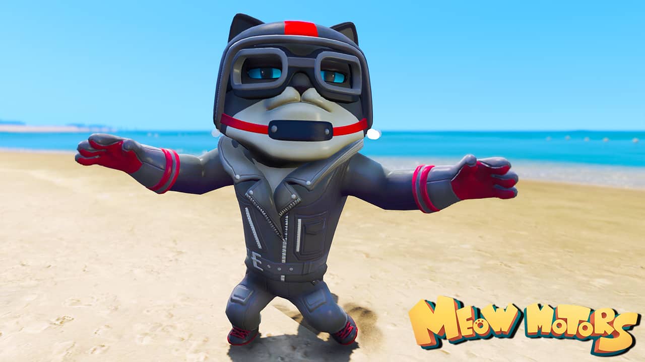 GTA 5 Mods Blake in Meow Motors