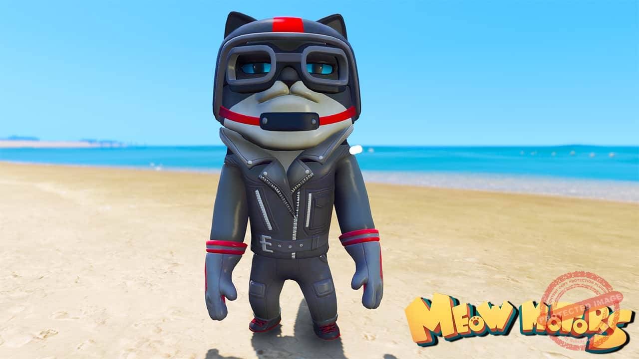 GTA 5 Mods Blake in Meow Motors