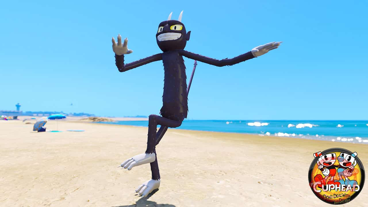 GTA 5 Mods The Devil in Cuphead