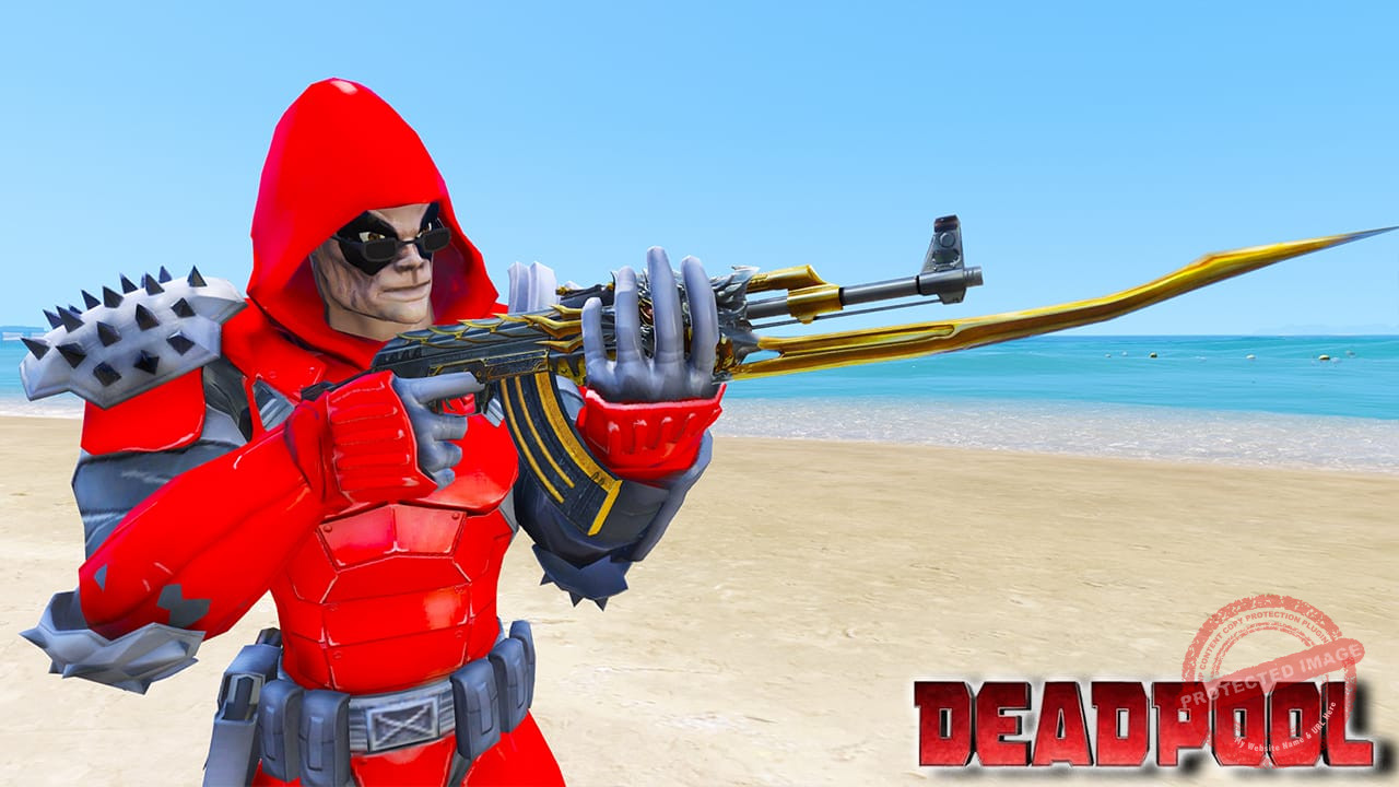 GTA 5 Mods Deadpool BOTA