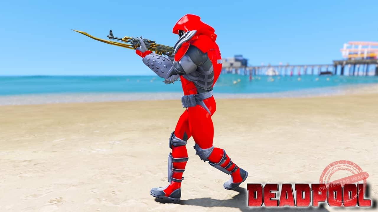 GTA 5 Mods Deadpool BOTA