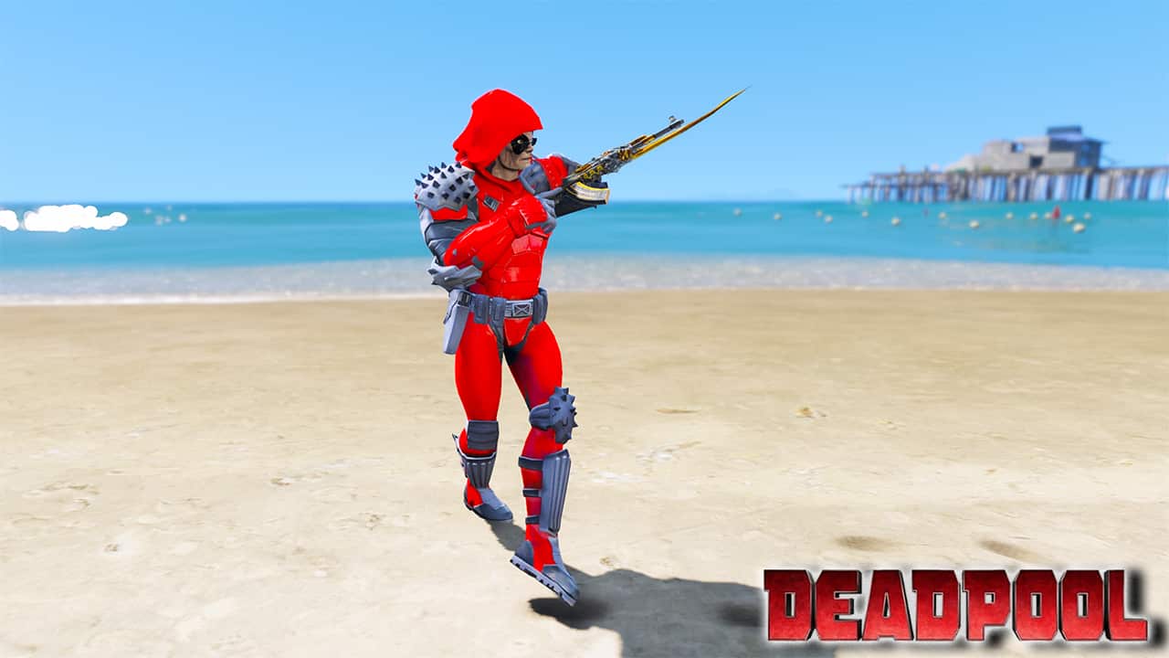 GTA 5 Mods Deadpool BOTA