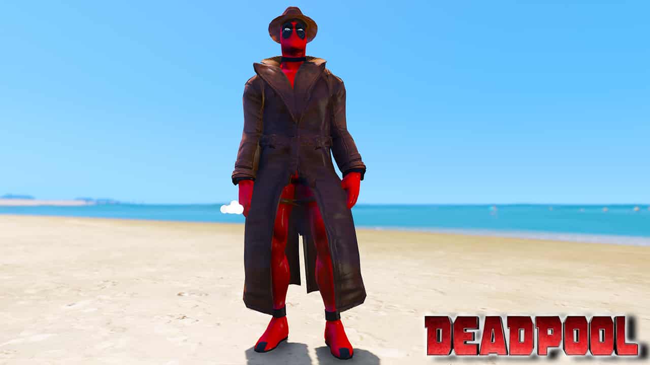 GTA 5 Mods Deadpool Dectective