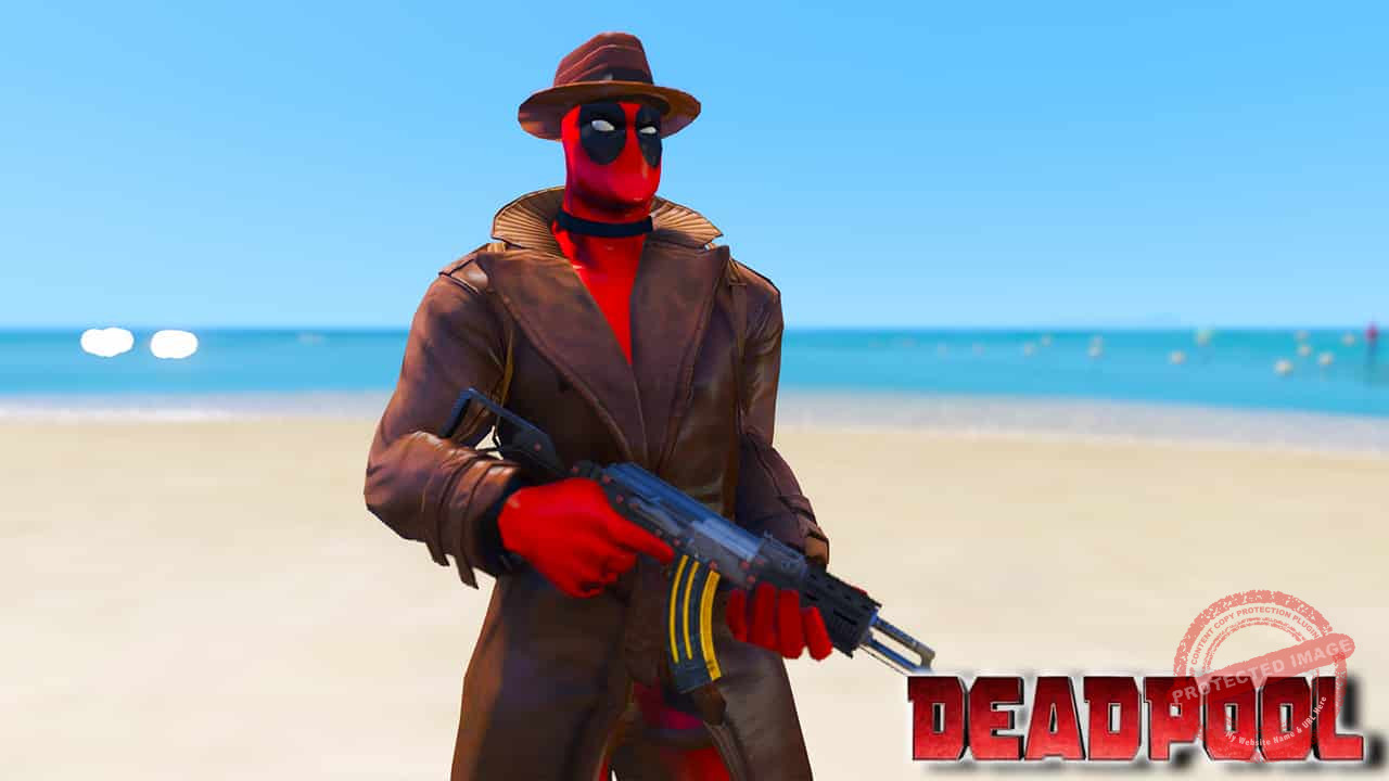 GTA 5 Mods Deadpool Dectective