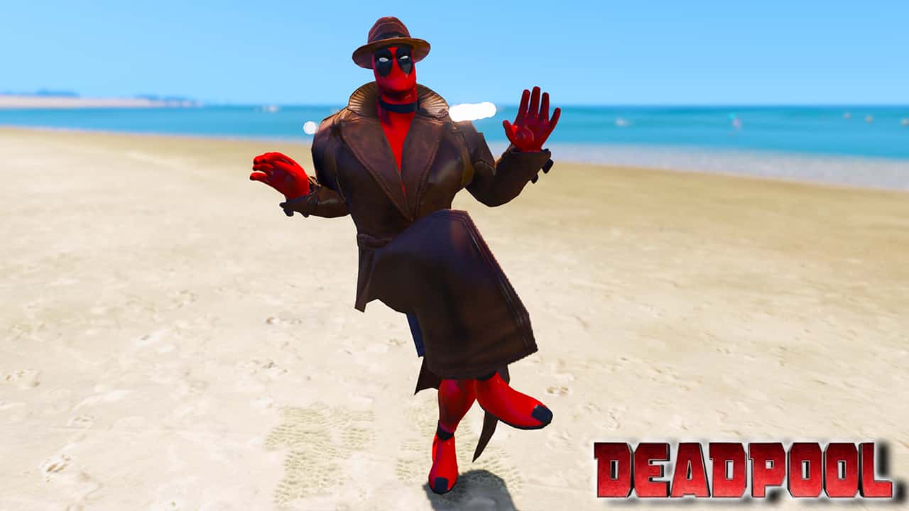 GTA 5 Mods Deadpool Dectective