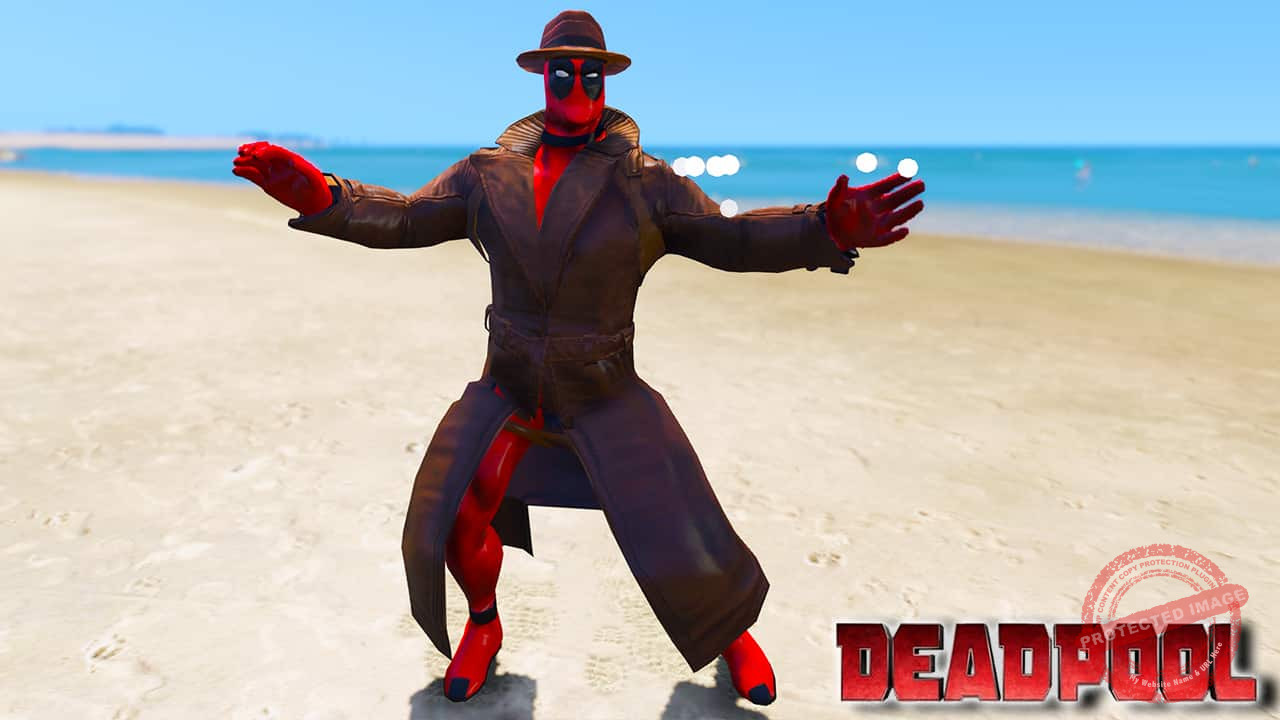 GTA 5 Mods Deadpool Dectective