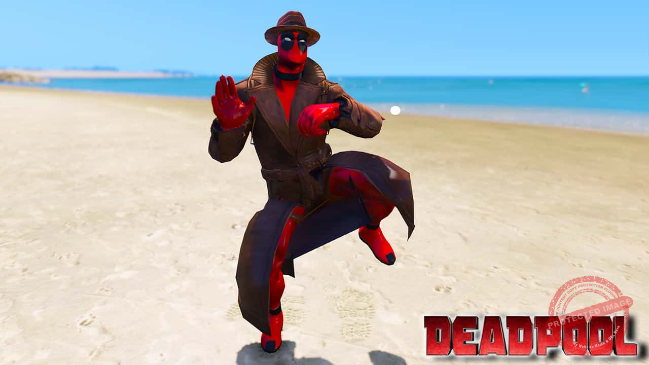 GTA 5 Mods Deadpool Dectective