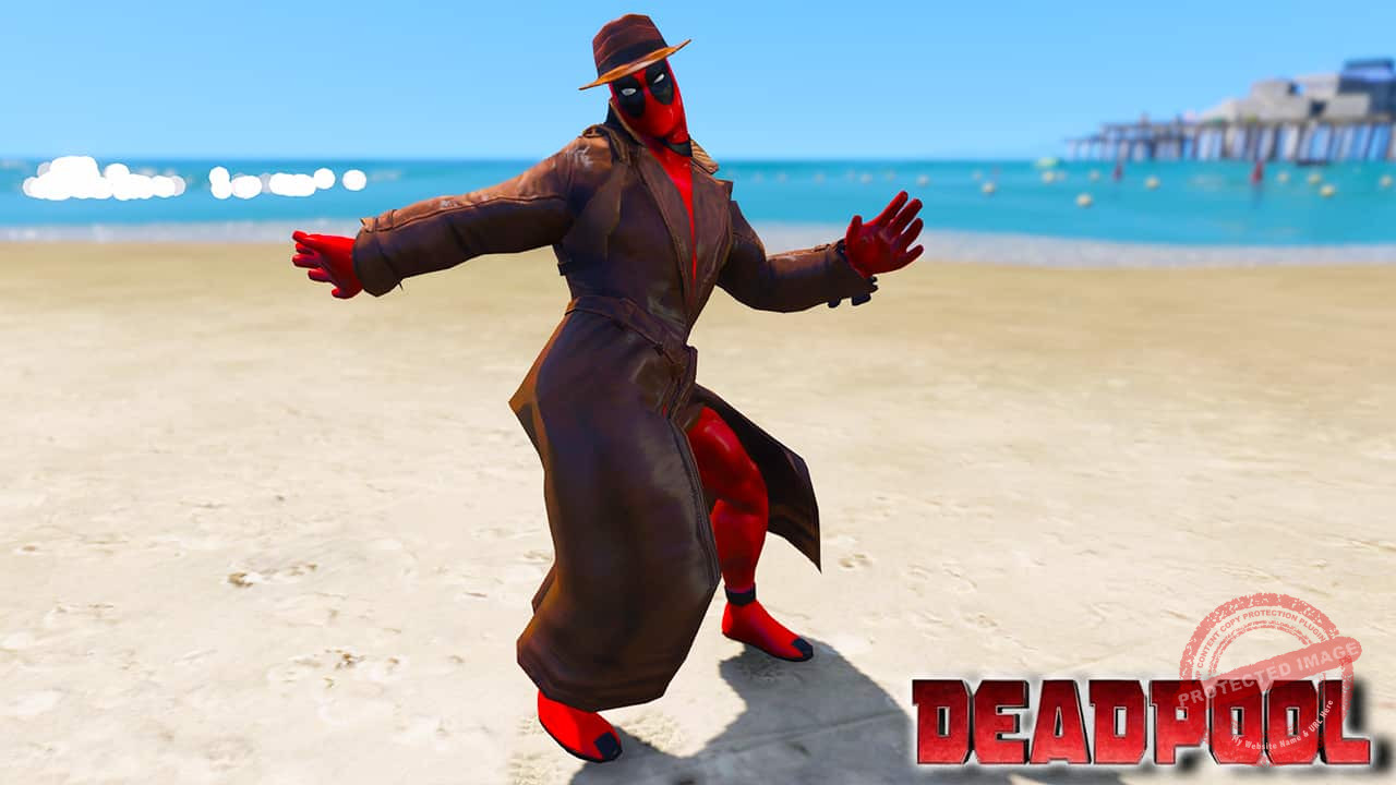 GTA 5 Mods Deadpool Dectective