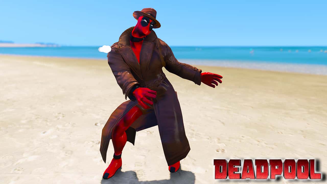 GTA 5 Mods Deadpool Dectective