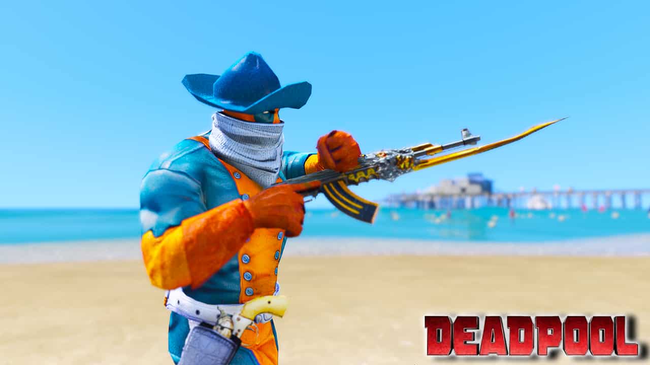 GTA 5 Mods Deadpool The Kid