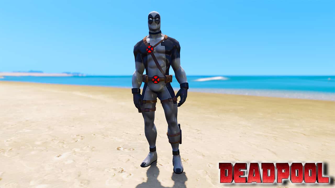 GTA 5 Mods Deadpool X-Force