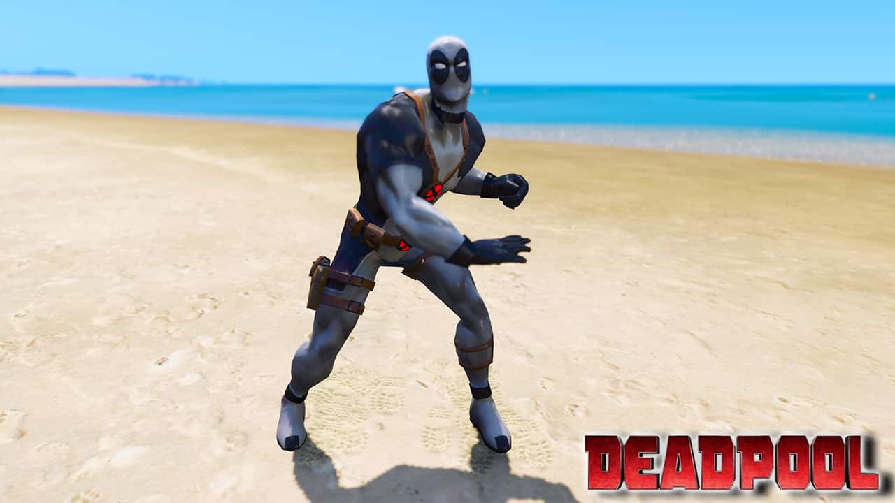 GTA 5 Mods Deadpool X-Force