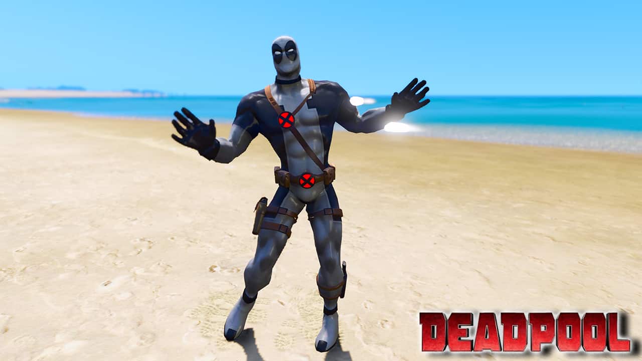 GTA 5 Mods Deadpool X-Force