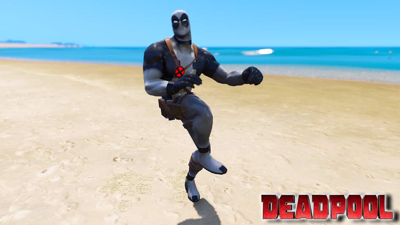 GTA 5 Mods Deadpool X-Force