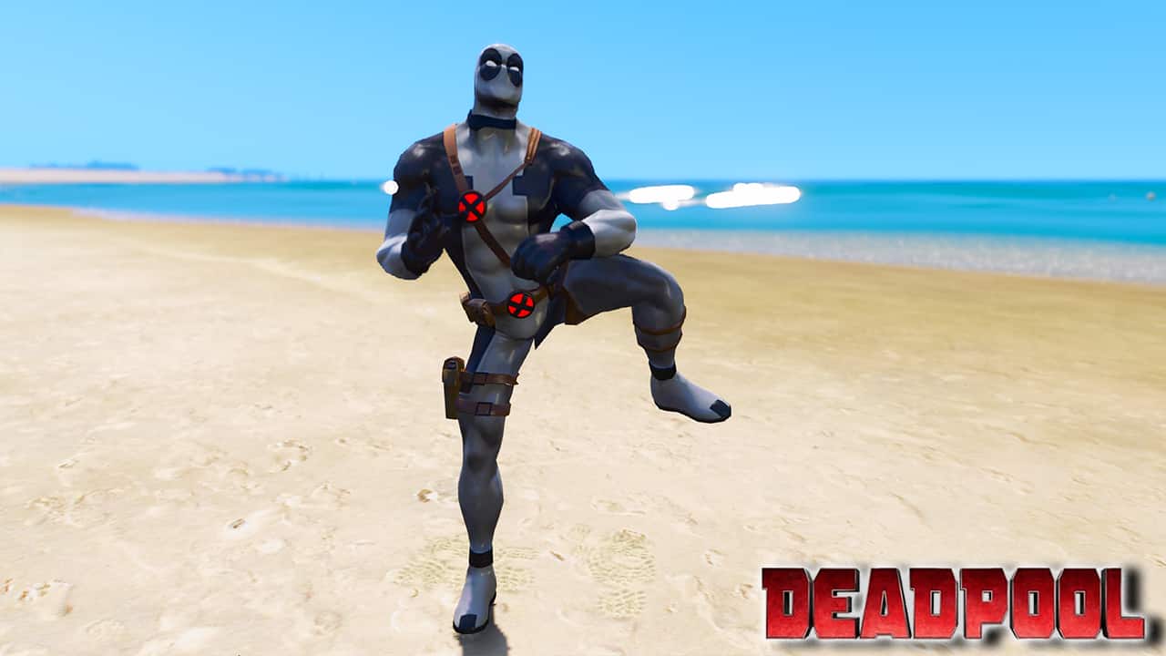 GTA 5 Mods Deadpool X-Force