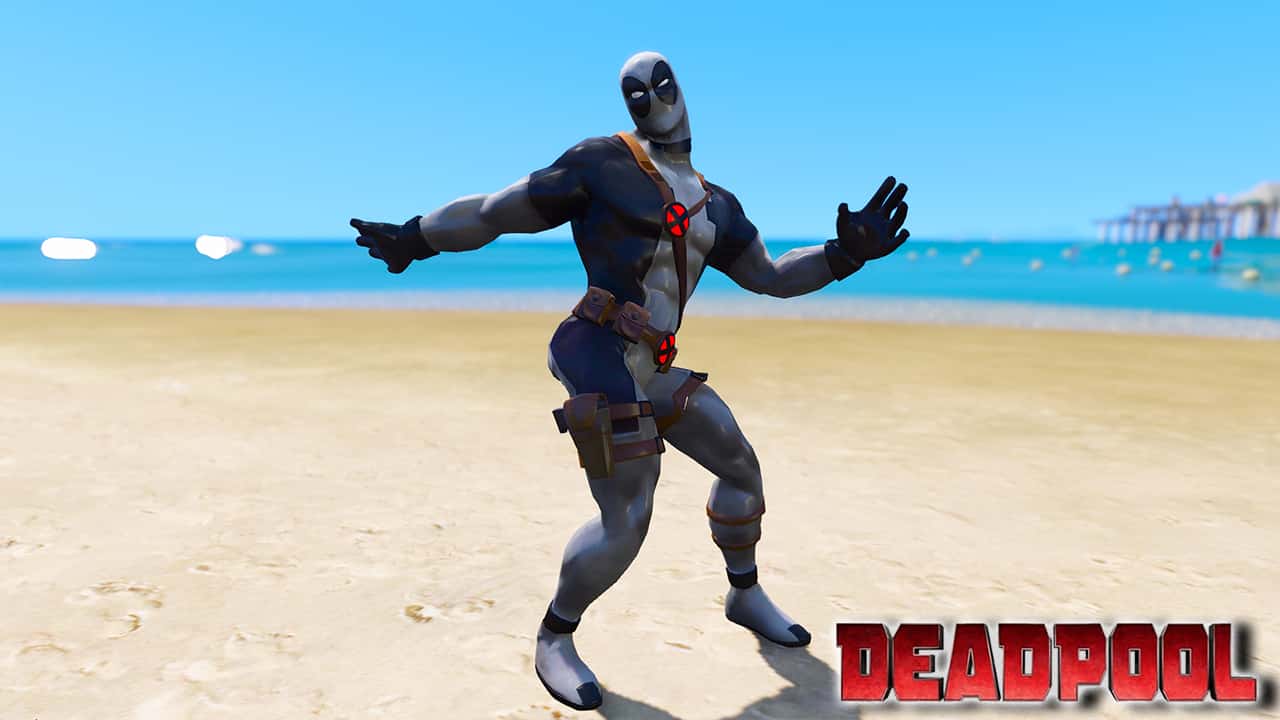 GTA 5 Mods Deadpool X-Force