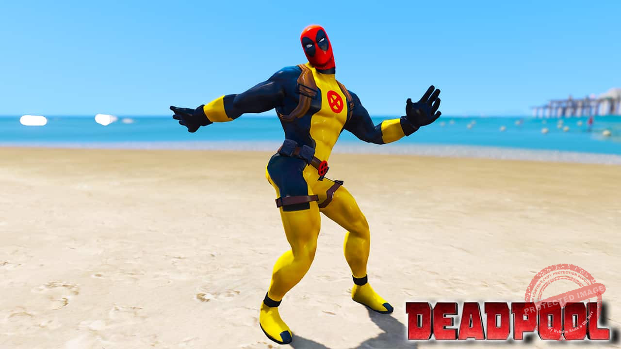 GTA 5 Mods Deadpool X-Men