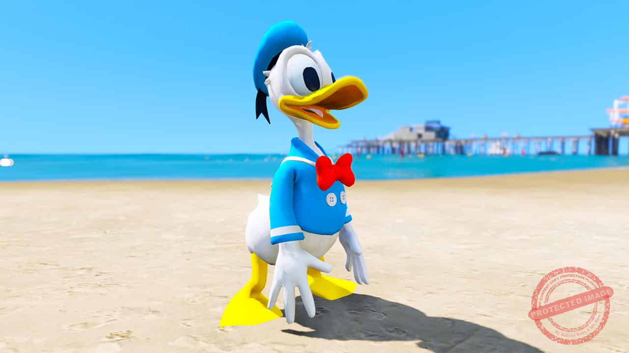 GTA 5 Mods Donald Duck
