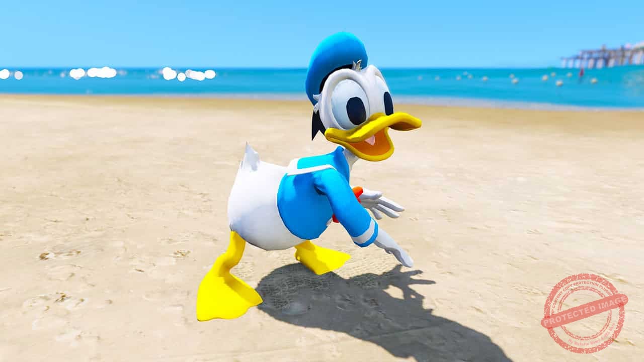 GTA 5 Mods Donald Duck