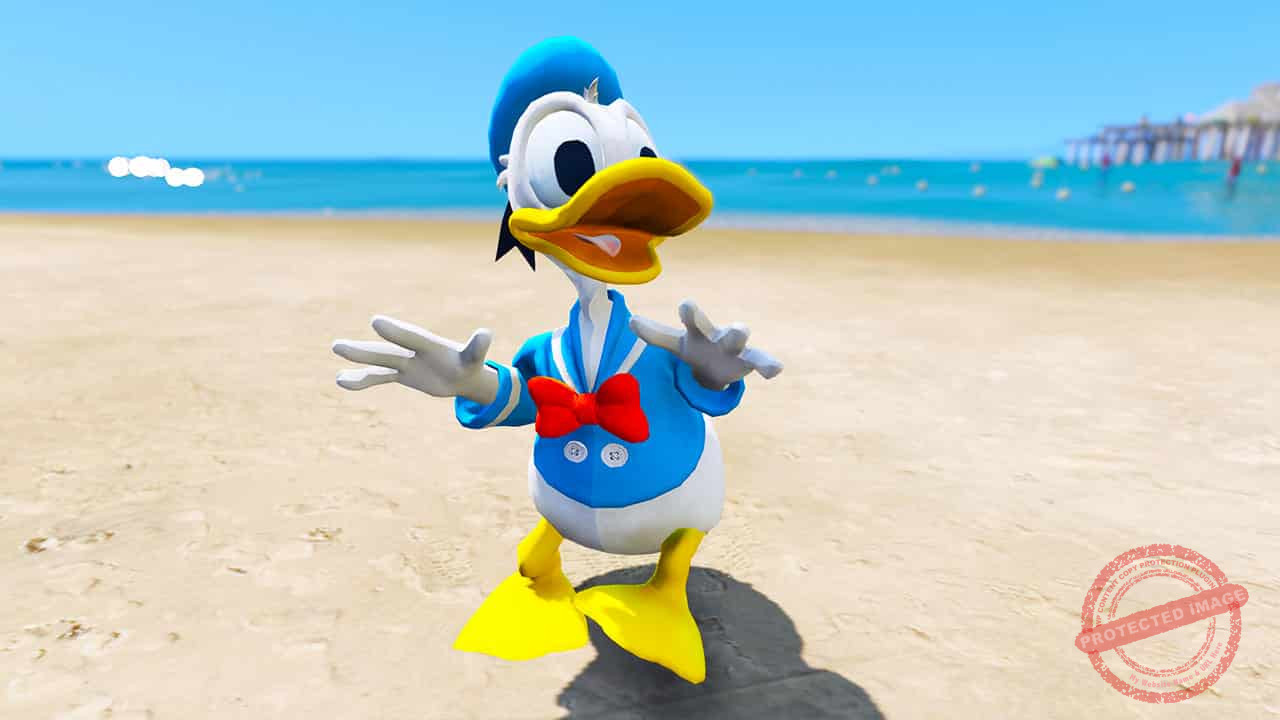 GTA 5 Mods Donald Duck