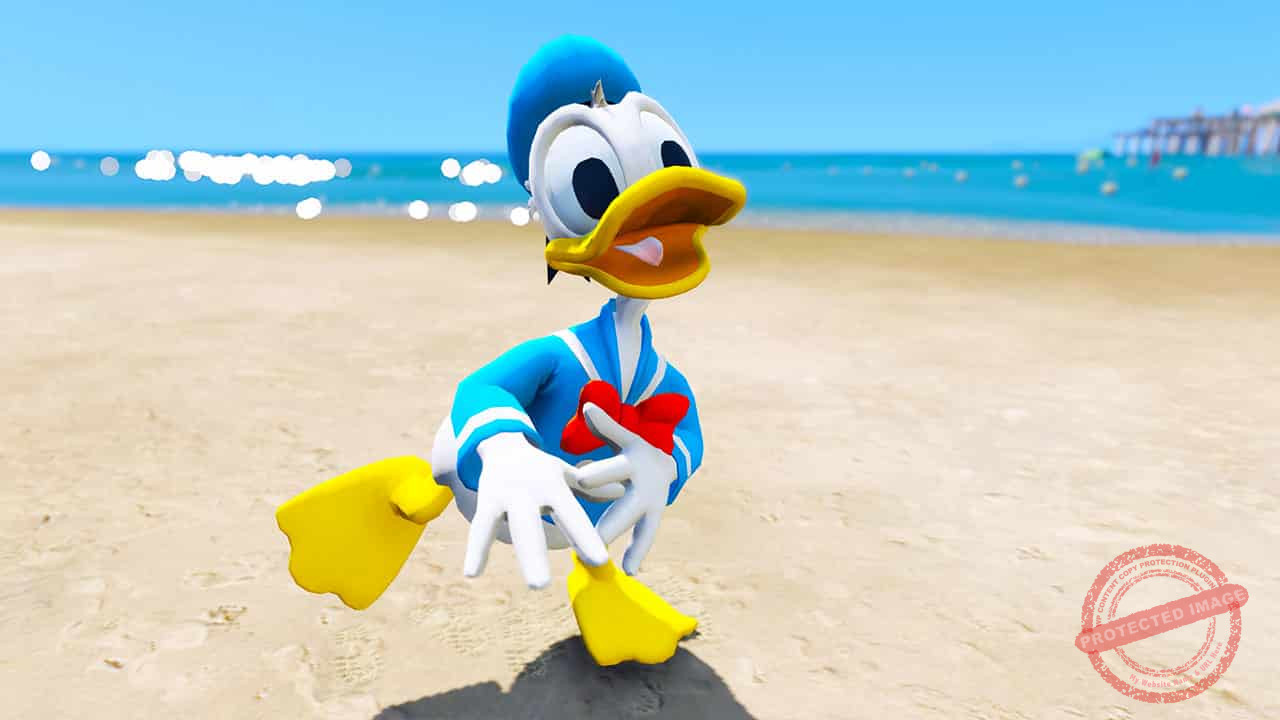 GTA 5 Mods Donald Duck