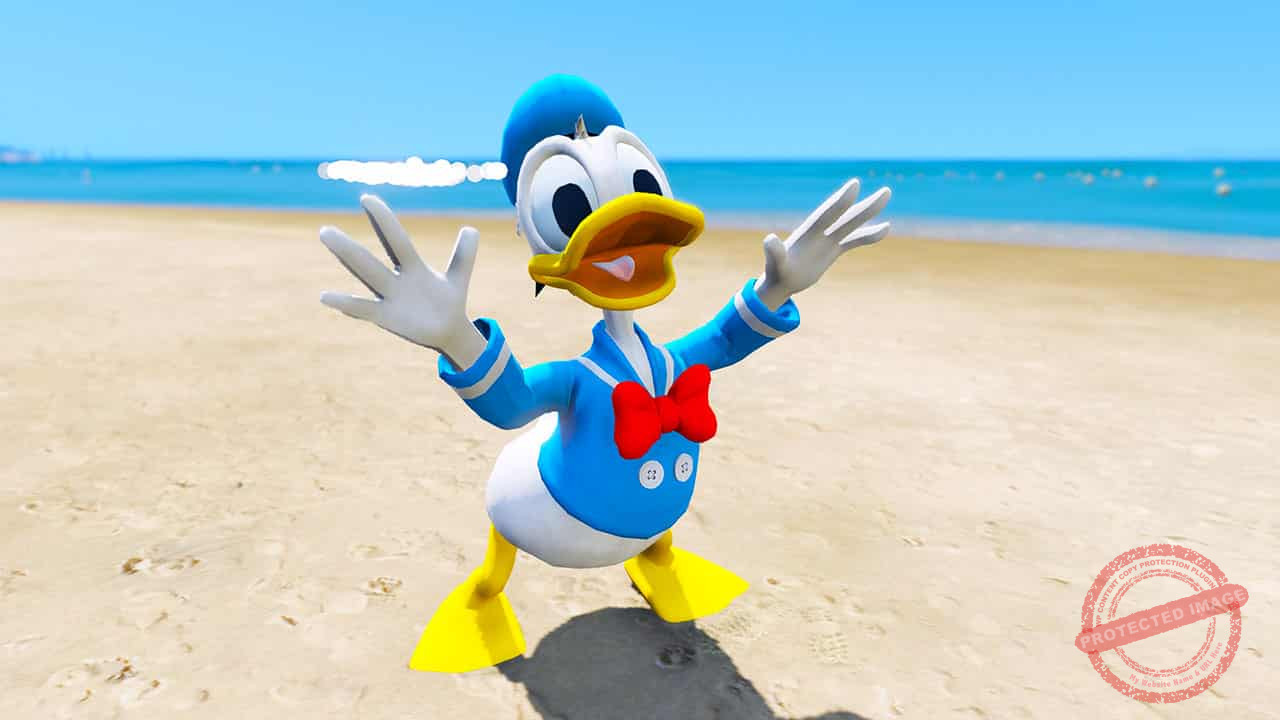 GTA 5 Mods Donald Duck