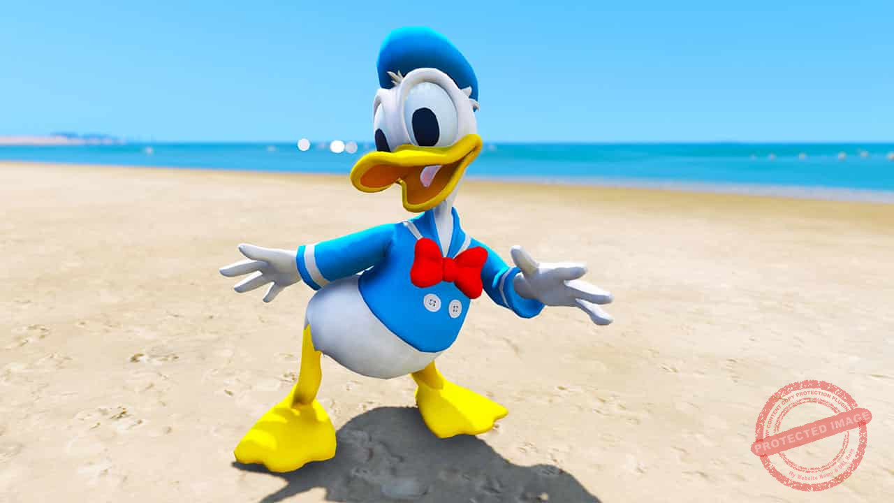 GTA 5 Mods Donald Duck